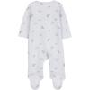 imageSimple Joys by Carters Baby Girls 2Way Zip Thermal Footed Sleep and Play Pack of 2Floral Goose