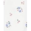 imageSimple Joys by Carters Baby Girls 2Way Zip Thermal Footed Sleep and Play Pack of 2Floral Goose
