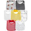 imageSimple Joys by Carters Baby 7Pack Teething BibsBearDinosaurStripe