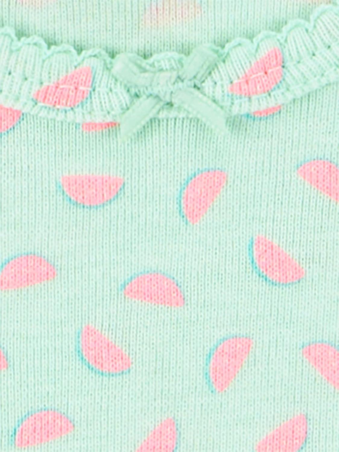 imageSimple Joys by Carters Baby Girls 6Pack Sleeveless BodysuitMulticolorDinosaurFloralForest AnimalsFruitHearts