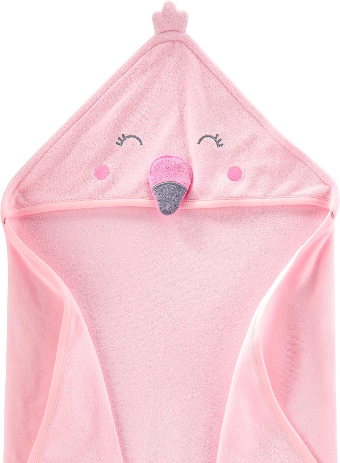 imageSimple Joys by Carters Unisex Babies 8Piece Towel and Washcloth Set MultipacksPink FlamingoWhite Unicorn