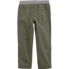 imageSimple Joys by Carters Baby Boys 2Pack Pull on PantGreenGrey