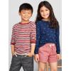 imageSimple Joys by Carters Boys 3Pack Long Sleeve ShirtsIvory Space DyeMaroon StripeNavy Rugby Stripe