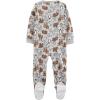 imageSimple Joys by Carters Toddlers and Baby Boys LooseFit Flame Resistant Fleece Footed Pajamas Pack of 3Buffalo CheckPolar BearStripe