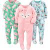 Blue Penguin/Green Pig/Pink Fox