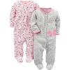Grey Butterfly/Pink Floral