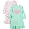 Mint Green Dots/White Cat