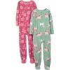 Mint Green Horses/Raspberry Red Floral