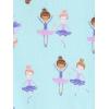 imageSimple Joys by Carters Kids 3Pack Snug Fit Footless Cotton PajamasBallerinaMoonBee
