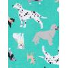 imageSimple Joys by Carters Toddlers and Baby Boys SnugFit Footed Cotton Pajamas Pack of 3Navy SpaceRust StripeTurquoise Green Dogs
