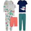 Green Stripe/Grey Trucks/Navy Elephant/Orange Stripe