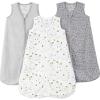 imageSimple Joys by Carters Baby 3Pack Cotton Wearable Blankets HeartsOwl SmallAnimalStripe