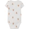 imageSimple Joys by Carters unisexbaby 5pack Side Snap Shortsleeve BodysuitBrown Panda