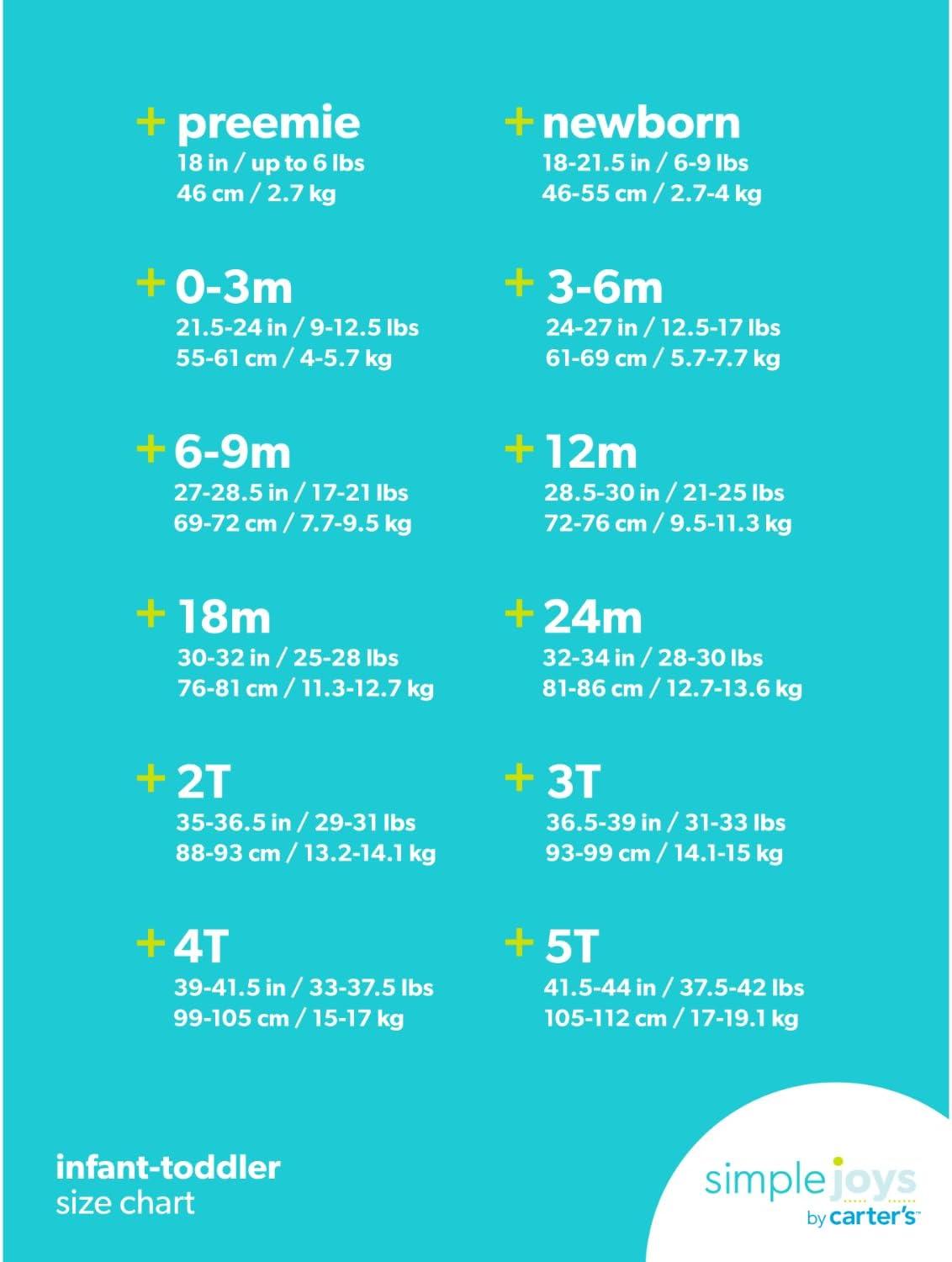 imageSimple Joys by Carters Girls ShortSleeve Shirts and Tops Pack of 3Brown DotsDenimWhite Floral