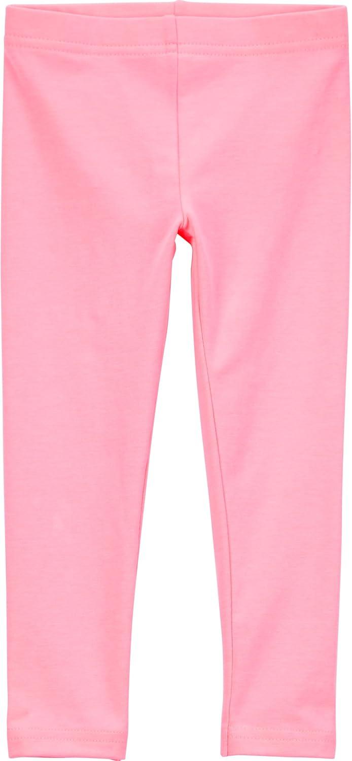 imageSimple Joys by Carters girls 3pack LeggingsGrey FloralNavy DotsPink