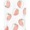 imageSimple Joys by Carters Kids 3Pack Snug Fit Footless Cotton PajamasGrey FloralPink StripeWhite Strawberry