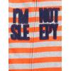 imageSimple Joys by Carters Toddlers and Baby Boys LooseFit Flame Resistant Fleece Footed Pajamas Pack of 3Grey ConstructionNavy DinosaurOrange Stripe