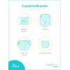 imageSimple Joys by Carters BabyBoys 2Pack Twill PantsKhaki BrownOlive Kid