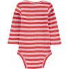 imageSimple Joys by Carters BabyBoys LongSleeve Bodysuit Pack of 5BodysuitBlueGrey TrucksRed Stripe