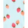 imageSimple Joys by Carters BabyGirls Long Sleeve Zipper One Piece SwimsuitBlue Strawberry