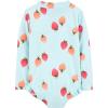 imageSimple Joys by Carters BabyGirls Long Sleeve Zipper One Piece SwimsuitBlue Strawberry