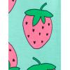 imageSimple Joys by Carters girls 6piece Snug Fit Cotton Pajama SetGreen StrawberriesPink FlamingoRose Llama PrintNavy