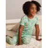 imageSimple Joys by Carters girls 6piece Snug Fit Cotton Pajama SetMint Green RainbowPinkWhite DinosaurStripeUnicorn