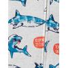 imageSimple Joys by Carters babyboys 3pack Snug Fit Footed Cotton PajamasSea LifeSharkTie Dye
