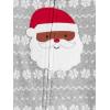 imageSimple Joys by Carters unisexchild Holiday Loosefit Flame Resistant Fleece Footed PajamasLight Grey SnowflakeMint Green Christmas Print