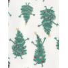 imageSimple Joys by Carters unisexchild Holiday Loosefit Flame Resistant Fleece Footed PajamasSanta  Trees