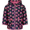 imageSimple Joys by Carters Baby Girls Rain Jacket Raincoat WaterResistant Hooded Rain Slicker for 2T8 yearsNavy Strawberry
