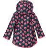 imageSimple Joys by Carters Baby Girls Rain Jacket Raincoat WaterResistant Hooded Rain SlickerNavy Strawberry