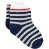 imageSimple Joys by Carters babyboys 12pack Neutral Sock LowMulticolorStripe