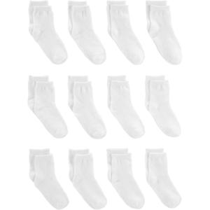 imageSimple Joys by Carters babyboys 12pack Neutral Sock LowWhite