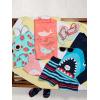 imageSimple Joys by Carters BabyGirls 3Piece Assorted Rashguard SetsOrange Sea LifeRed FruitStripe