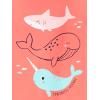 imageSimple Joys by Carters BabyGirls 3Piece Assorted Rashguard SetsOrange Sea LifeRed FruitStripe