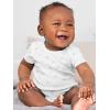 imageSimple Joys by Carters BabyGirls 6Pack ShortSleeve BodysuitAnimalRainbowStripeText Print