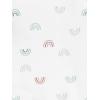 imageSimple Joys by Carters BabyGirls 6Pack ShortSleeve BodysuitAnimalRainbowStripeText Print