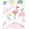 imageSimple Joys by Carters BabyGirls 6Pack ShortSleeve BodysuitMulticolorBirdsFruitLemonTurtle
