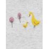 imageSimple Joys by Carters BabyGirls 6Pack ShortSleeve BodysuitMulticolorButterfliesDotsDucksStripe