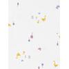 imageSimple Joys by Carters BabyGirls 6Pack ShortSleeve BodysuitMulticolorButterfliesDotsDucksStripe