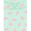 imageSimple Joys by Carters BabyGirls 6Pack ShortSleeve BodysuitMulticolorDinosaurFloralForest AnimalsFruitHearts