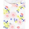 imageSimple Joys by Carters BabyGirls 6Pack ShortSleeve BodysuitMulticolorDinosaurFloralForest AnimalsFruitHearts