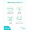 imageSimple Joys by Carters BabyGirls 6Pack ShortSleeve BodysuitMulticolorFloralForest AnimalsOwlSheep