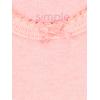 imageSimple Joys by Carters BabyGirls 6Pack ShortSleeve BodysuitMulticolorSolid Colors