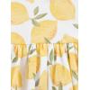 imageSimple Joys by Carters babygirls Shortsleeve and Sleeveless Dress Sets Pack of 2Dusty BlueWhite Lemon