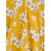 imageSimple Joys by Carters babygirls Shortsleeve and Sleeveless Dress Sets Pack of 2Grey PineappleMustard Yellow Flowers